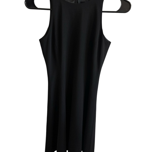 Ralph Lauren Womens Wool Silk Blend Fit & Flare Dress Quiet Luxury Black Sz 12 - Picture 1 of 9